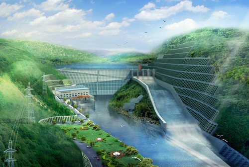 乐亭老挝南塔河1号水电站项目